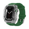 [transparent]case+[dark green]viton strap