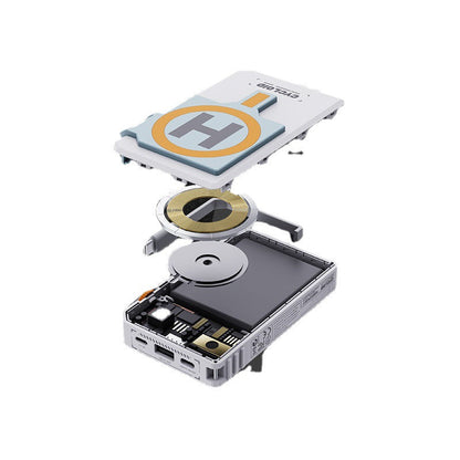 Butter Cat H1 Apron Magnetic Suction Magsafe Wireless Charging Power Bank Screen Display Comes With A Line Suitable For Apple Fast Charging