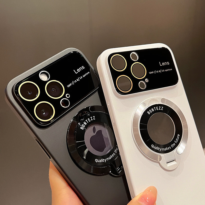 Magnetic Suction Stand Goggles Large Window Apple iPhone Case