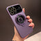 Frosted-[night purple] pc magnetic bracket large window goggle case