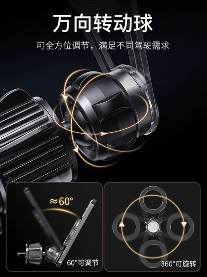 2023 New Car Apple iPhone Bracket: Magsafe Magnetic Suction Cup for Air Outlet, Special Navigation Frame