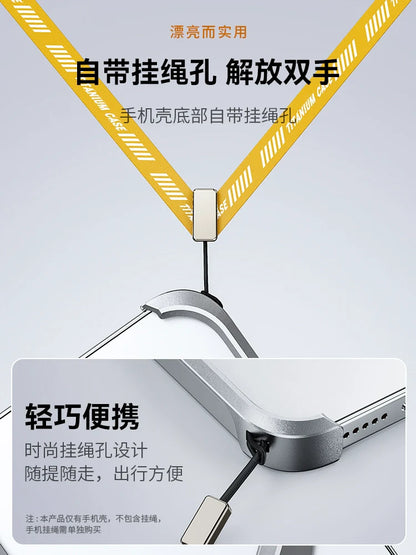 X case, aluminum alloy protective case, new hollow frameless heat dissipation case, high-end, ultra-thin, scratch-resistant