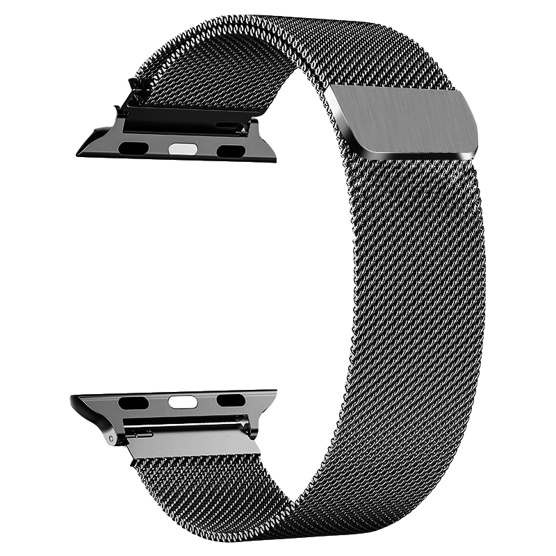 PZOZ Is Suitable For Apple watch7 Strap 6th Generation Watch Apple Watch Accessories 5 Milanese 1/2/3/4S4 Watch Strap Se Male Generation Stainless Steel Strap S7 Metal 44mm38/42