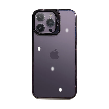 Suitable For Apple 14promax Mobile Phone Case IPhone14pro New I Lens All-inclusive 13pro Anti-fall 14 Electroplating Plus High-end Female 14pm Niche Creative Ip12 Bracket Transparent Cover
