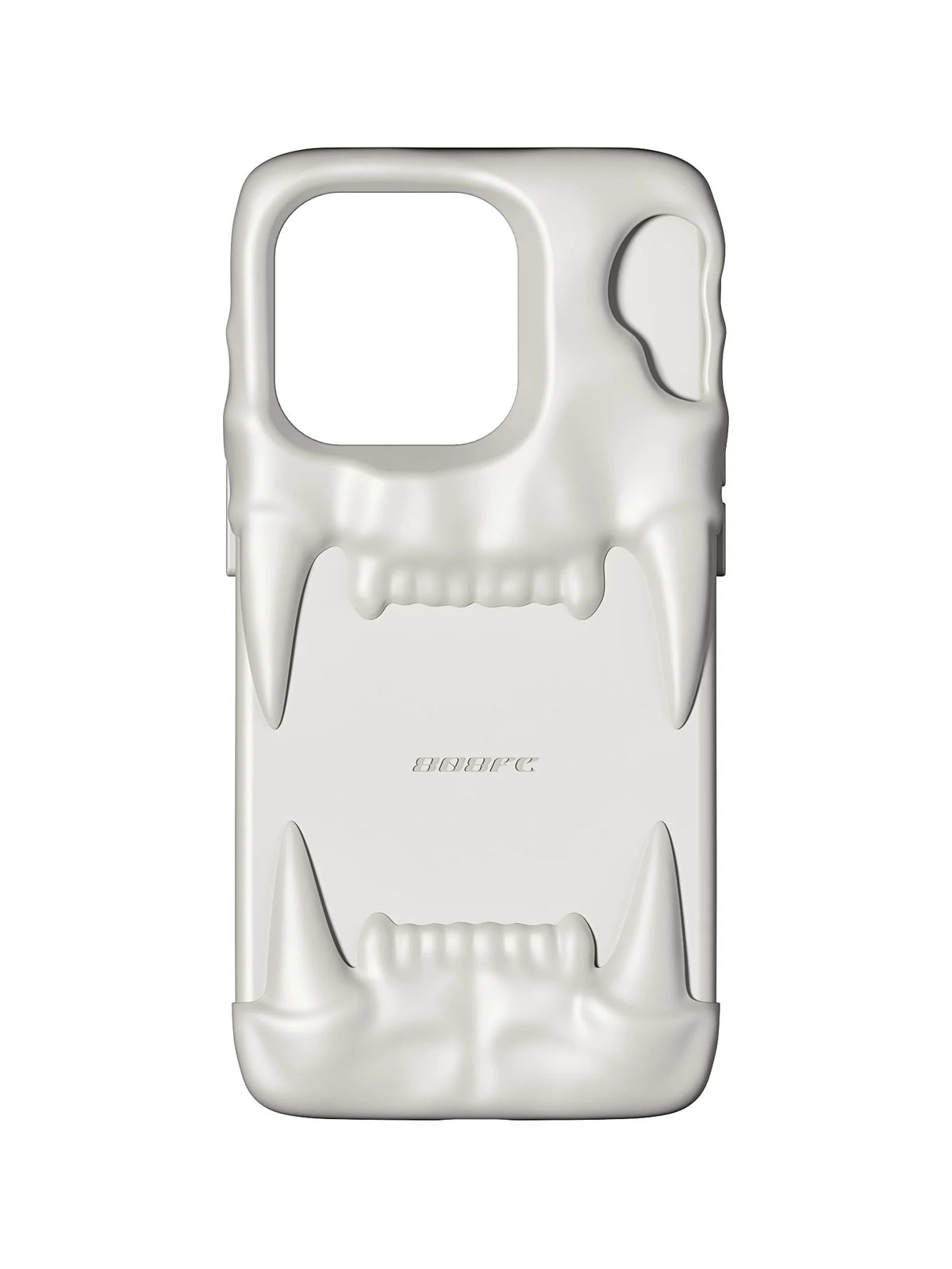 Huya Apple iPhone Case P1 Silicone One-piece Original Design All-inclusive Protective Cover Suitable For IPhone14pro Solid Color Bone White Trendy Niche Anti-fall Protection