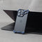 Midnightblue zinc alloy + bare metal feel