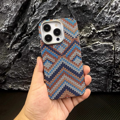 High-End Luminous Magnetic Moisture-Absorbing Case for Apple iPhone 14 Pro Max 2023 - Ethnic Style Creative Cover with Brand Embossment for Men and Women Elevate Your High-End Experience!