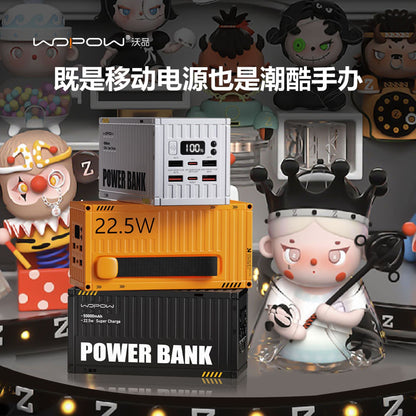 Wopow Wopin Creative Container Charging Power Bank 50000 mAh Large Capacity Outdoor Portable Digital Display Mobile Power Supply