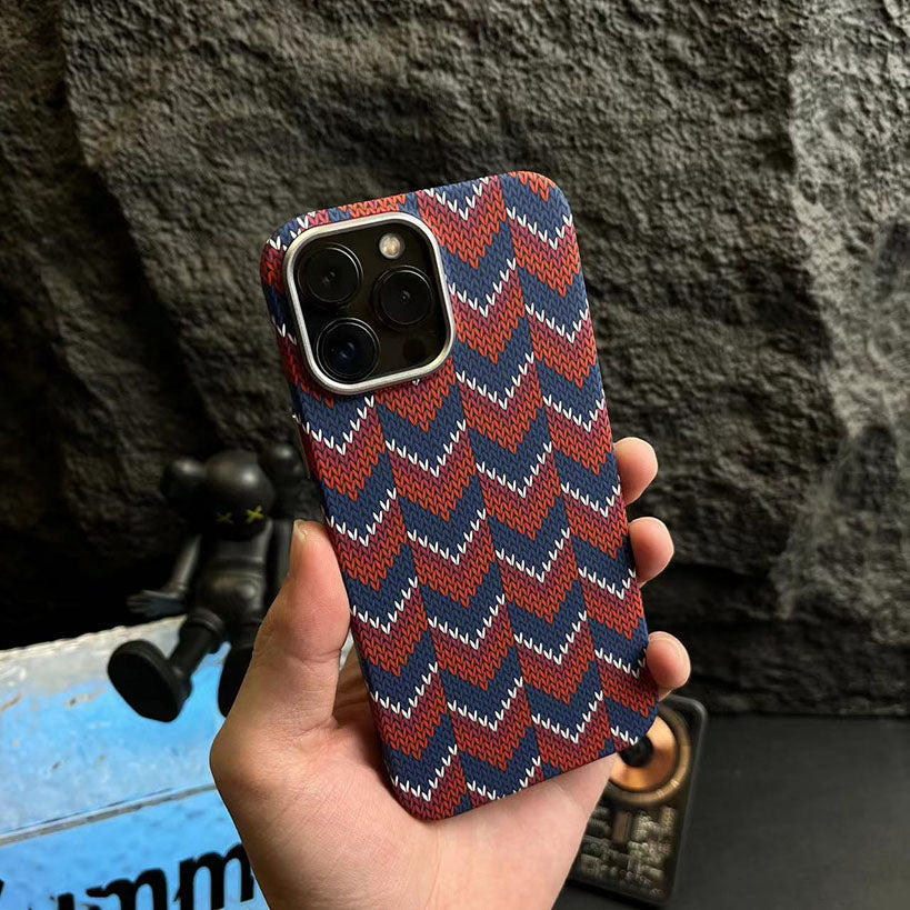 High-End Luminous Magnetic Moisture-Absorbing Case for Apple iPhone 14 Pro Max 2023 - Ethnic Style Creative Cover with Brand Embossment for Men and Women Elevate Your High-End Experience!