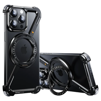 iPhone  Ⓩ Shape  Metal Kickstand Bumper Detachable Cover For Your Phone.