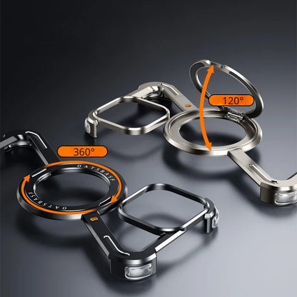iPhone  Ⓩ Shape  Metal Kickstand Bumper Detachable Cover For Your Phone.