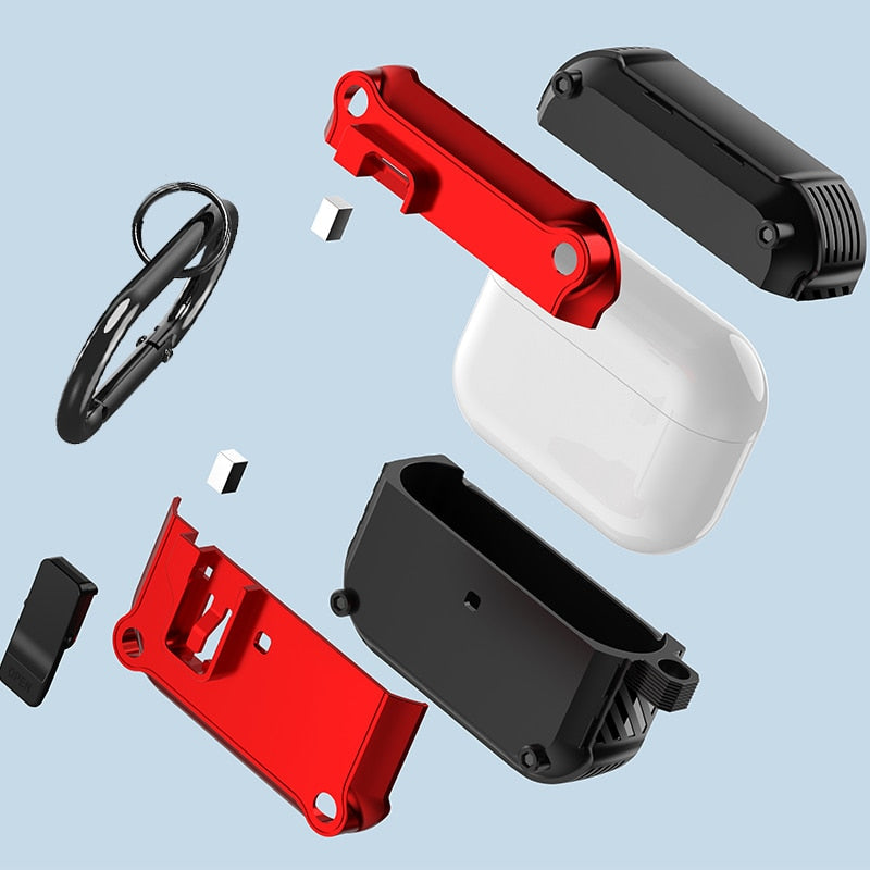 Security Lock Cover for AirPods Pro 2 3 1 Case for AirPods Pro2 Pro 2nd Gen Case Shockproof Cover Air Pods Pro airpods3 Funda