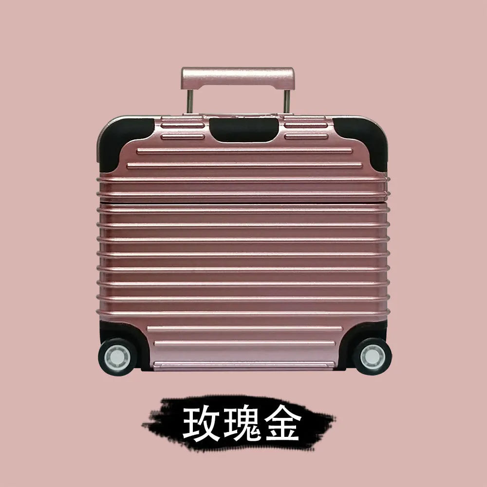 For AirPods Pro 2 3 1 Case Luggae Box Case for AirPods Pro2 Pro 2nd 3rd Air Pods Pro Cover Case Removable Hard Suitcase Funda