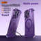 Transparent + metal [dark purple]