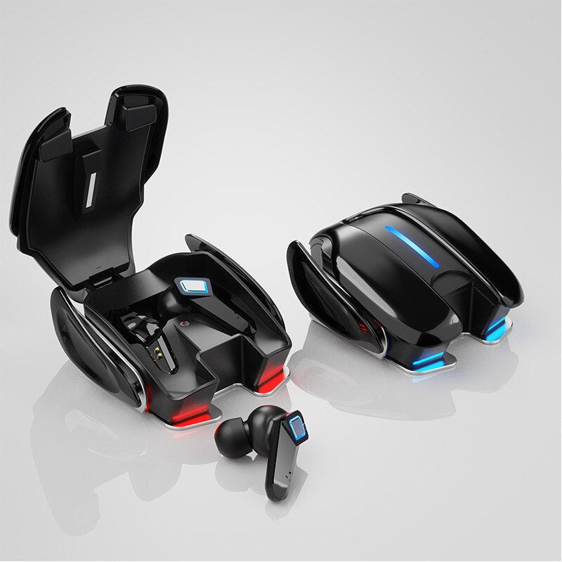 Gaming Earphone Bluetooth 5.0 Low Latency Professional Gamer Bluetooth Headphone With Mic Stereo HiFi Headset