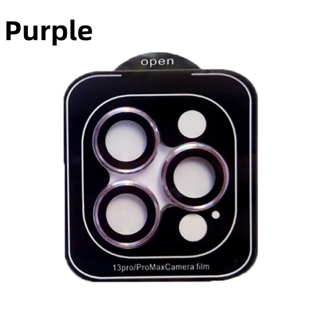 Camera Protector For iPhone 13 14 Pro Max Metal Lens Ring Glass Case For iPhone 14 Plus 13Pro Max 14pro max Lens Protective Cap