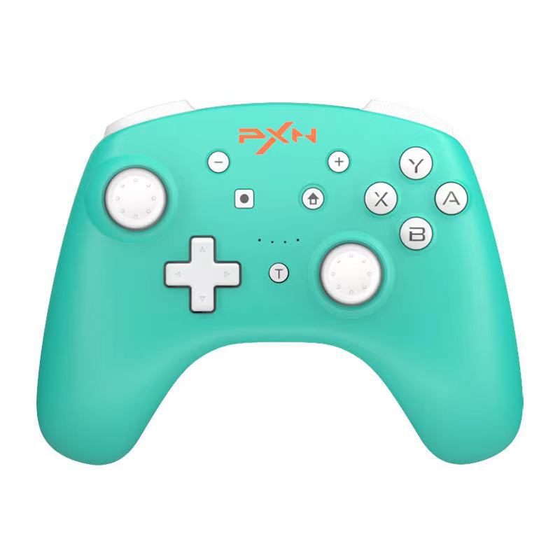 PXN-9607X Game Gamepad Bluetooth PXN for Switch Lite/PC USB Data Cable Remote NFC/Amibo for Nintendo Switch Controller(Blue)