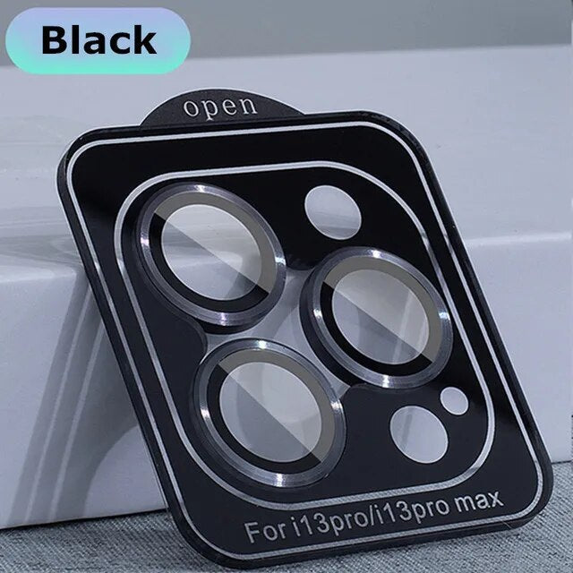 Camera Protector For iPhone 13 14 Pro Max Metal Lens Ring Glass Case For iPhone 14 Plus 13Pro Max 14pro max Lens Protective Cap