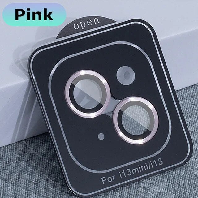 Camera Protector For iPhone 13 14 Pro Max Metal Lens Ring Glass Case For iPhone 14 Plus 13Pro Max 14pro max Lens Protective Cap