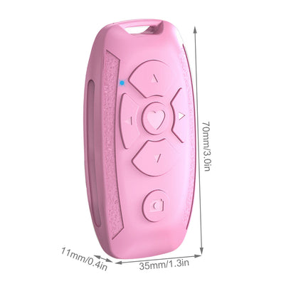 USB Mobile Phone Bluetooth Remote Control Wireless Camera Shutter Selfie Button Clicker 10-15M Sensing Range For Tik-Tok Live