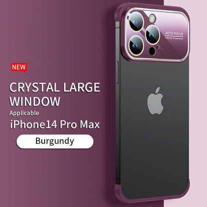 Large Window Lens Protector Corner Pad Soft Case For iPhone 14 13 Pro Max Shockproof Silicone Phone Cover On iPhone 12 13 14 Pro