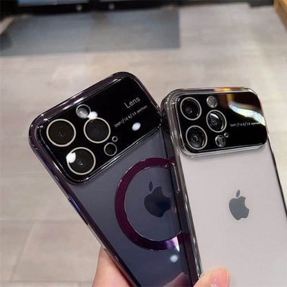 Window Design Case For iPhone 14 13 12 Pro Max With Camera Full Protective Cases For 14 13 12 Transparent Back Cover