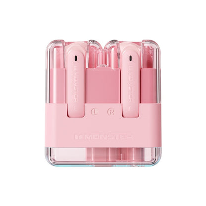 Original Monster XKT12 TWS Earphones Bluetooth 5.3 Wireless Headset HIFI Sound Gaming Earbuds Noise Reduction Headphones