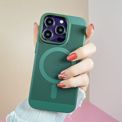 Luxury magnetic for magsafe wireless charging phone case for iPhone 11 12 pro max multicolour PC heat dissipation Cover