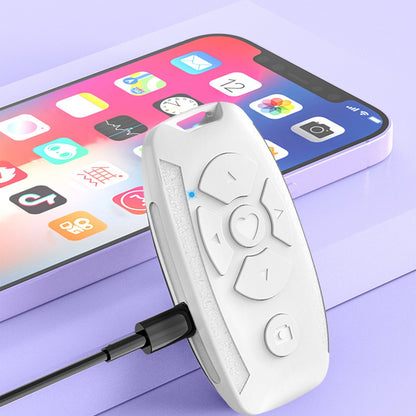 USB Mobile Phone Bluetooth Remote Control Wireless Camera Shutter Selfie Button Clicker 10-15M Sensing Range For Tik-Tok Live