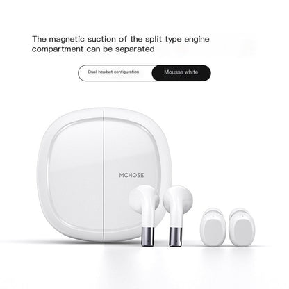 MCHOSE Maxcom BH288 Bluetooth Headsets Really Wireless Creative Panda Headphones Split Engine Room Magnetic Attraction Separable