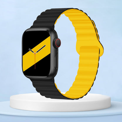 Silicone Loop Strap for Apple Watch 8 Ultra 7 6 SE 5 4 3 Magnetic Buckle Bracelets for iWatch Band 49mm 42/44/45mm 38/40/41mm