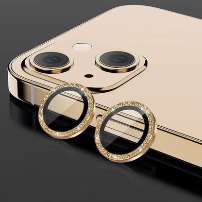 Luxury Shining Diamond Lens Film For IPhone 15 14 13 12 Pro Max Plus HD Glass Camera Lens Protective Tempered Film