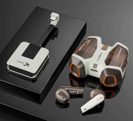 XIBERIA W20 2.4G+Bluetooth Dual-mode Wireless Earbuds Esports Noise Cancelling Gaming Headset Ultra Low-Latency Gaming Headphone