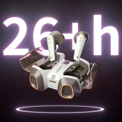 XIBERIA W20 2.4G+Bluetooth Dual-mode Wireless Earbuds Esports Noise Cancelling Gaming Headset Ultra Low-Latency Gaming Headphone