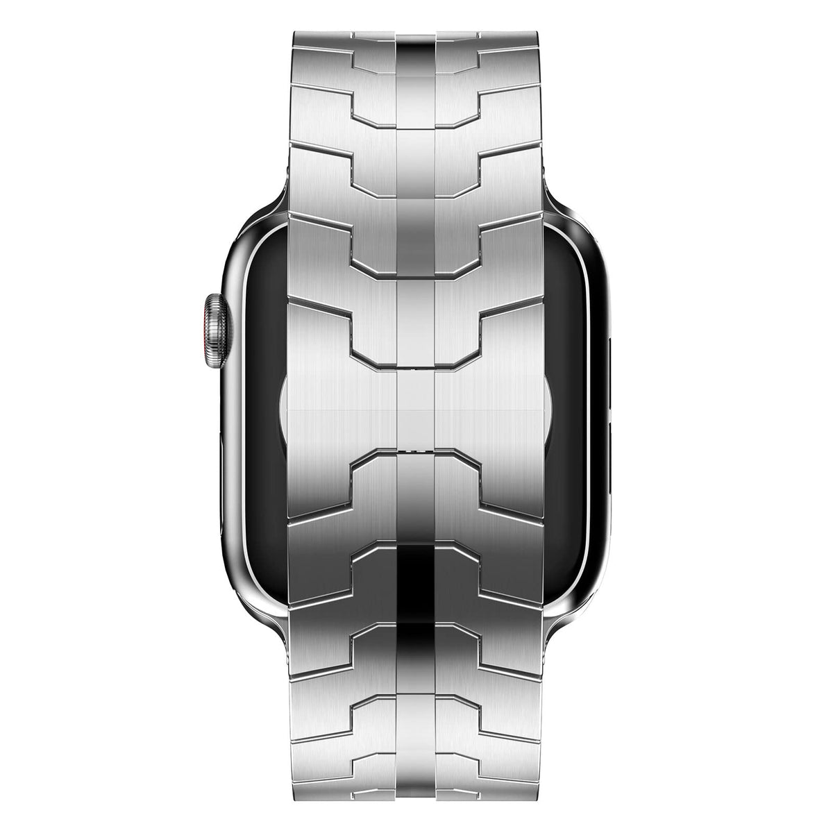 YAYUU Stainless Steel Band for Apple Watch Ultra Band 49mm 45mm 44mm, Metal Strap for Apple Watch Series 8 7 6 5 4 SE