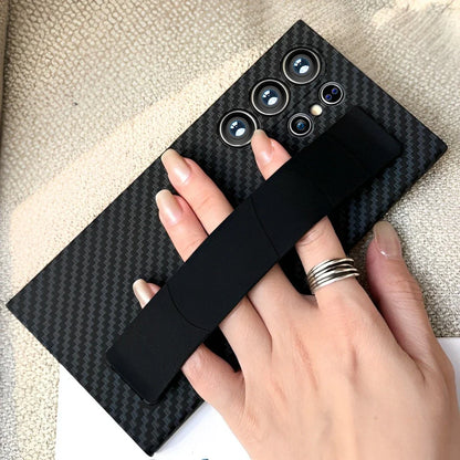 New Samsung Galaxy Shaded Black Hand Strap Case For Your Samsung Phone.