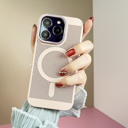 Luxury magnetic for magsafe wireless charging phone case for iPhone 11 12 pro max multicolour PC heat dissipation Cover
