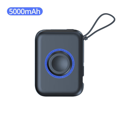 PZOZ Magnetic Mini Power Bank 5000mAh For Apple Watch Wireless Charger Portable Fast Charging For iPhone iWatch Series PowerBank