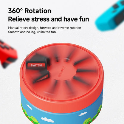 Switch Rotating Game Card Case with 10 Game Card Slots Creative NS Card Storage Box Holder for Nintendo Switch/Lite/OLED
