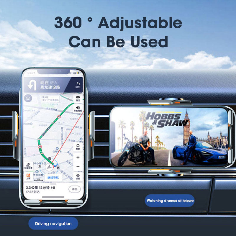 Wireless Charger 15W Fast Charge Car Holder for IPhone 14 13 12 Samsung S21 S10 Magnetic Phone Charger Universal