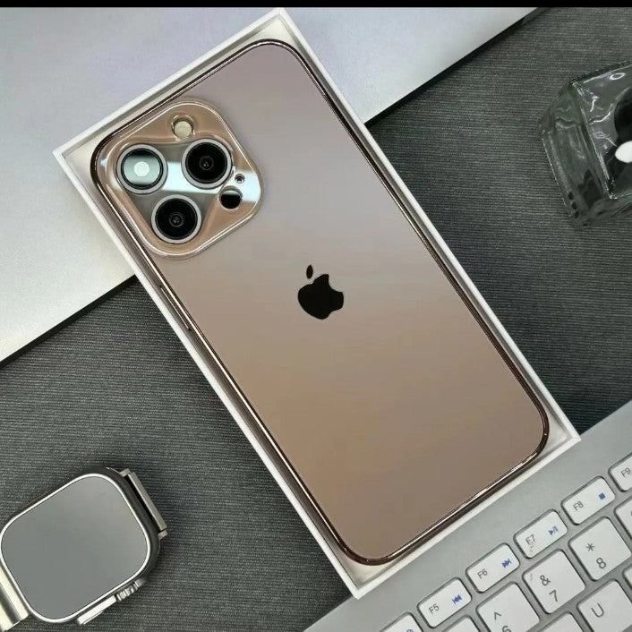 Desert Titanium Glass case