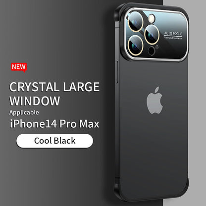 Large Window Lens Protector Corner Pad Soft Case For iPhone 14 13 Pro Max Shockproof Silicone Phone Cover On iPhone 12 13 14 Pro