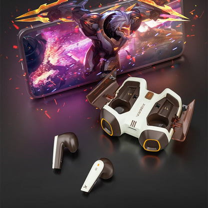 XIBERIA W20 2.4G+Bluetooth Dual-mode Wireless Earbuds Esports Noise Cancelling Gaming Headset Ultra Low-Latency Gaming Headphone