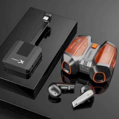 XIBERIA W20 2.4G+Bluetooth Dual-mode Wireless Earbuds Esports Noise Cancelling Gaming Headset Ultra Low-Latency Gaming Headphone