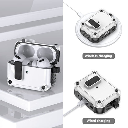 Security Lock Cover for AirPods Pro 2 3 1 Case for AirPods Pro2 Pro 2nd Gen Case Shockproof Cover Air Pods Pro airpods3 Funda