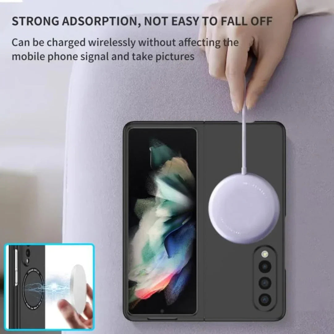 Pageful Wireless Magnetic Charging Cover For Samsung Galaxy Z Fold3, Fold4 & Fold5