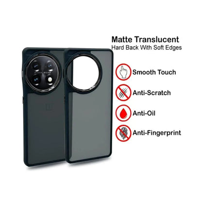 Frosted Translucent Oneplus 11r Cover