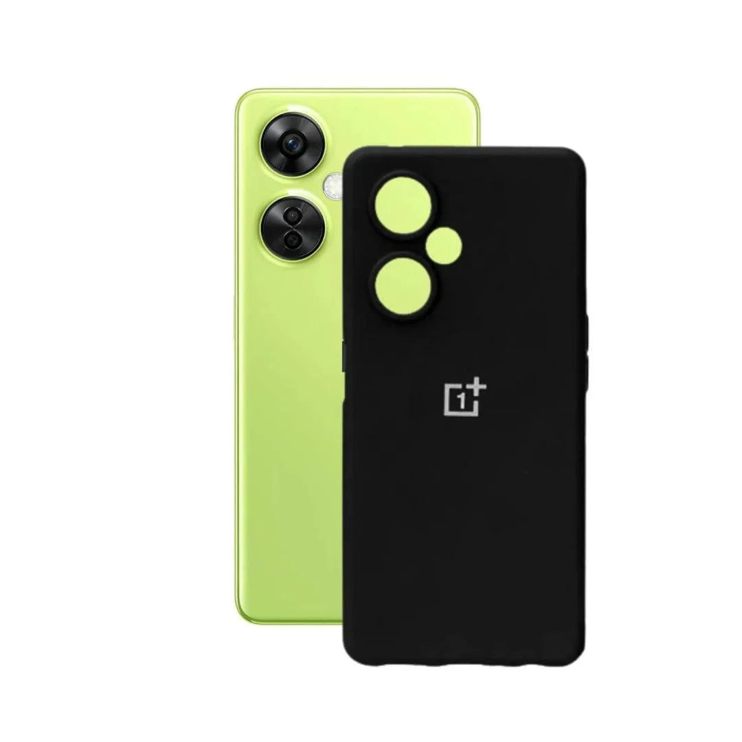 Oneplus Nord CE 3 Lite Back Cover (Silicon | Black)