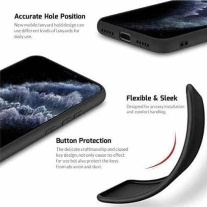 Oneplus Nord CE 3 Lite Back Cover (Silicon | Black)