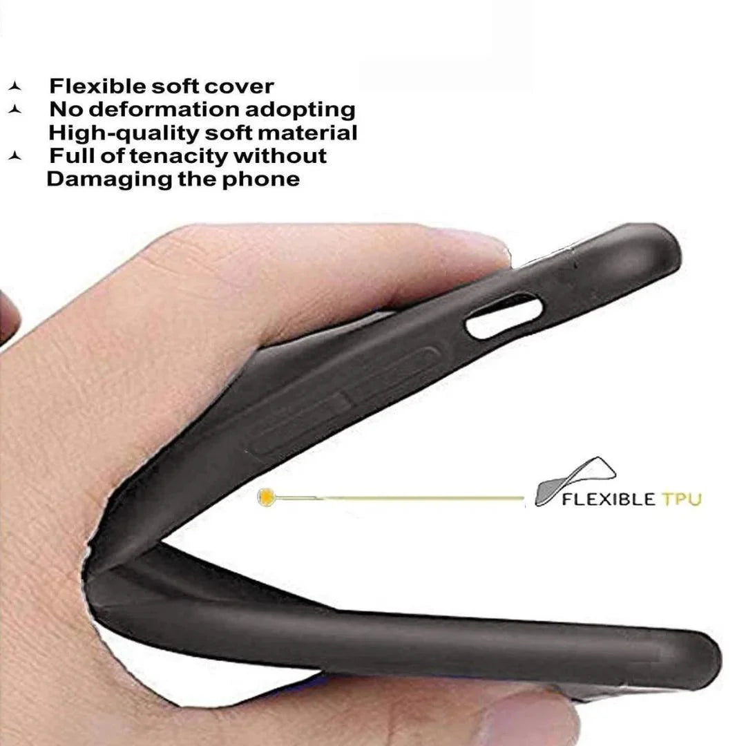Oneplus Nord CE 3 Lite Back Cover (Silicon | Black)